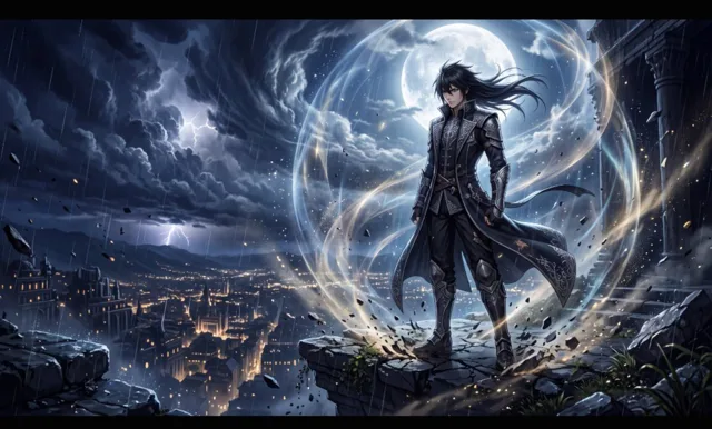 Game Asset - Elite Anime Cinematic Warrior Aura
