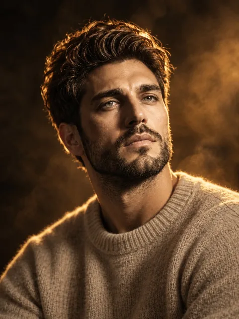 Profile / Avatar - Cinematic Male Editorial Portrait