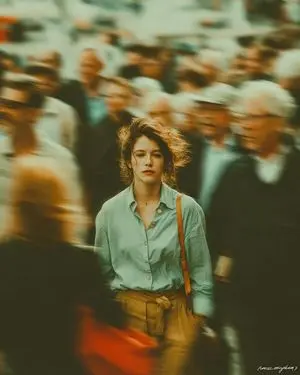 Stillness in Chaos Cinematic Portrait