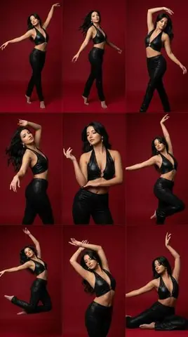 9-Panel Dance Editorial Grid Prompt