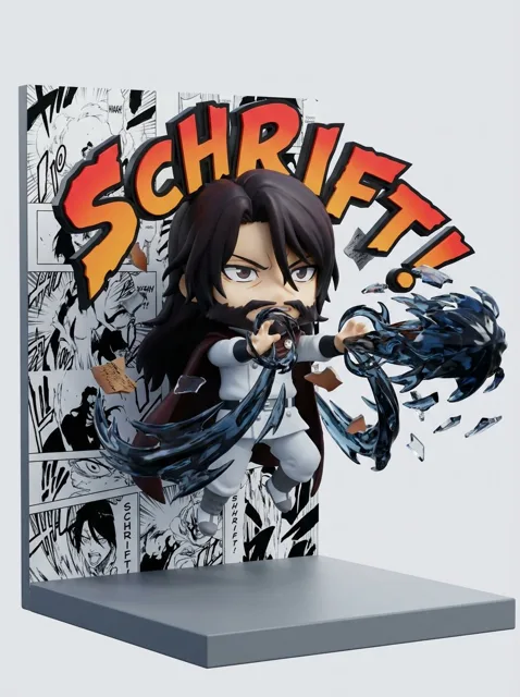 Game Asset - Nendoroid Style Manga Diorama