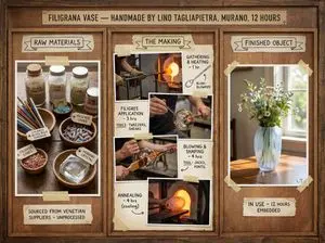 Artisan Craft Process Board for Handmade Objects
