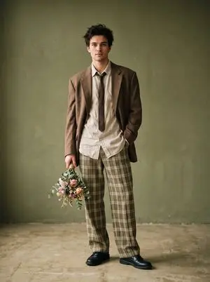 Fashion Editorial Studio Portrait