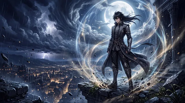 YouTube Thumbnail - Premium Dark Fantasy Anime Cinematic