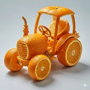 Kawaii Vegetable Food Sculptures