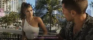 Cinematic Video Game Cutscene with Subtitles