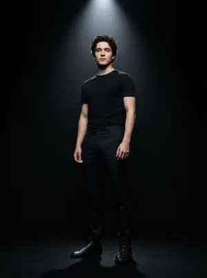 Dramatic Spotlight Studio Portrait