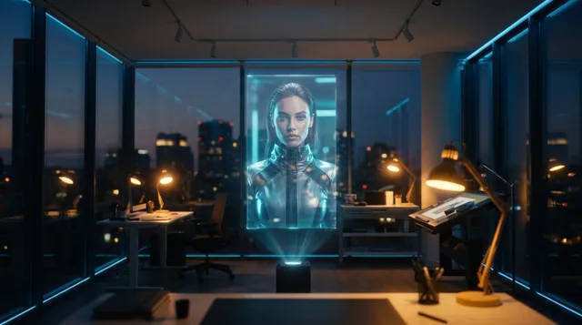 Game Asset - Holographic Canvas Glass Studio