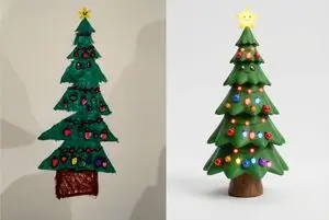 Child's Drawing to 3D Image Prompt