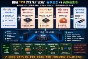 Google TPU vs Nvidia Ecosystem Infographic