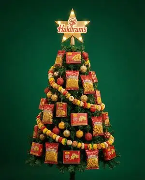 Christmas Tree Branding Template Prompt