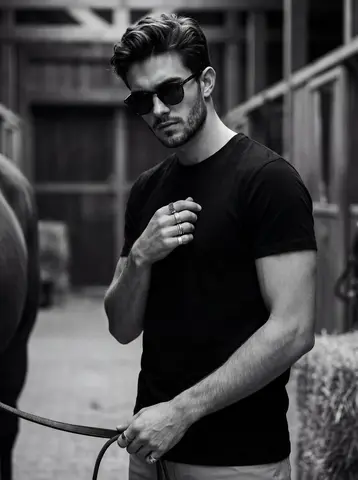 Ultra-realistic 8K cinematic black-and-white portrait photograph, portrait aspect ratio