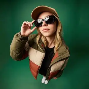 High-Angle Editorial Fashion Portrait