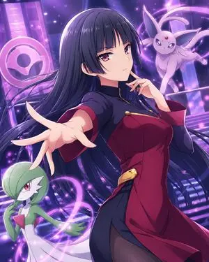 Psychic Trainer Anime Battle Art