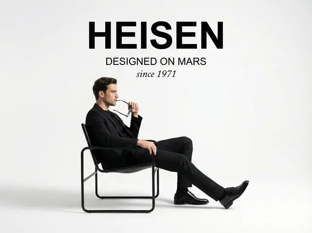 A minimalist studio photograph fashion ad