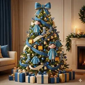 Image-to-Character Christmas Tree Prompt