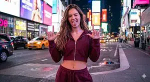 NYC Nightlife Streetwear Influencer Photo Prompt