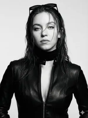 Monochrome Cinematic Fashion Portrait (Billie Eilish Likeness)