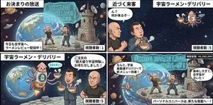 Four-Panel Manga: Personal Universe