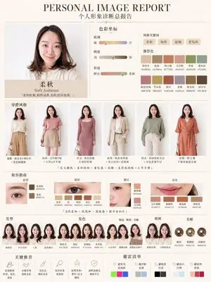 Soft Autumn Personal Image Report