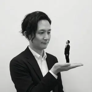 Miniature Self on Palm Concept