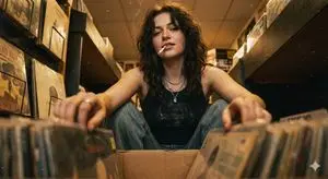 90s Grunge Record Store POV