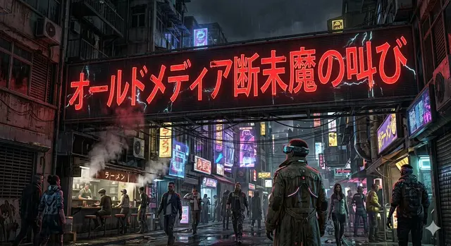 Cyberpunk Old Media Death Cries