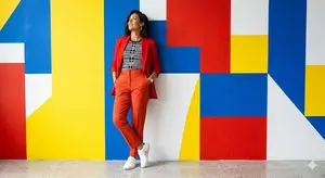Geometric Abstract Fashion Editorial
