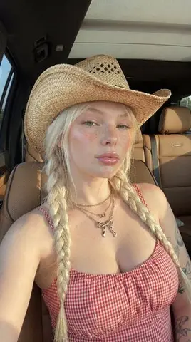 Golden Hour SUV Selfie