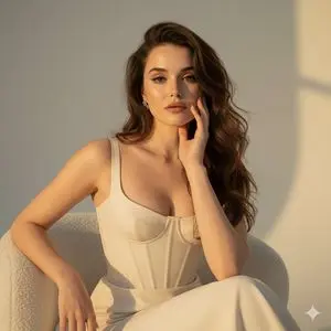 High-Fashion Editorial Golden Hour Portrait