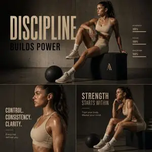 Luxury Fitness Advertising Poster