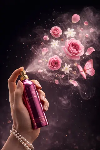 Fine Atomized Mist High End Ai Edited Studio Photography