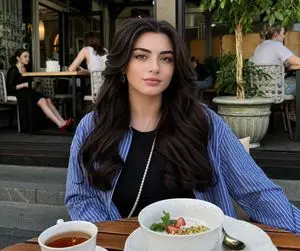Lifestyle Portrait at Outdoor Café
