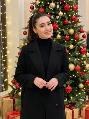 Holiday Elegance Portrait with Face Reference