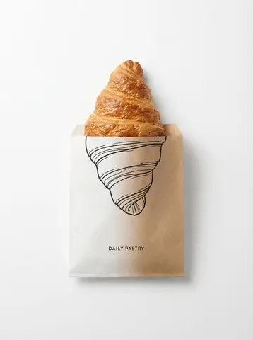 minimal studio shot on pure white background, real [Food