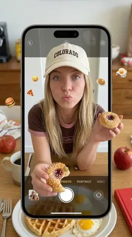 Creative Digital Composite Smartphone Snapshot Prompt