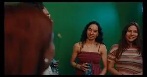 Cinematic Group in Front of Green Screen
