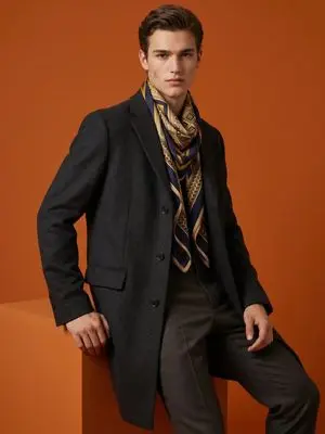 High-Fashion Male Editorial Portrait
