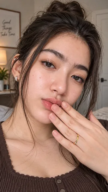 Profile / Avatar - Realistic Bedroom Selfie Portrait