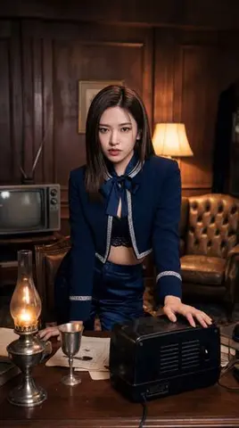 IVE KPOP Idol Retro Cinematic Portraits