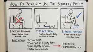 Squatty Potty whiteboard instructions