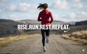 High-Contrast Commercial Sports Photography of Runner