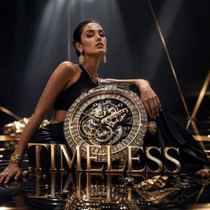 Luxury Watch Fashion Ad