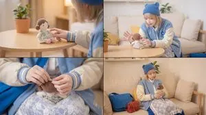 Cinematic Video Prompt for Girl Playing with Doll