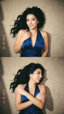 Flash-Lit Cinematic Diptych Editorial with Motion Blur
