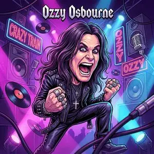 Master Prompt for Caricature Art of Music Legends
