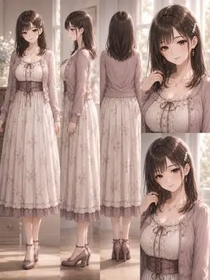Pastel Lolita Fashion Reference Sheet