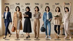 Weekly Outfit Design Prompt