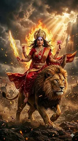 Ultra-Photorealistic Katyayani Warrior Goddess Prompt
