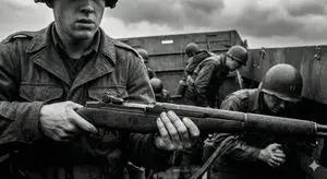 Mid-20th-century war photojournalism style framework